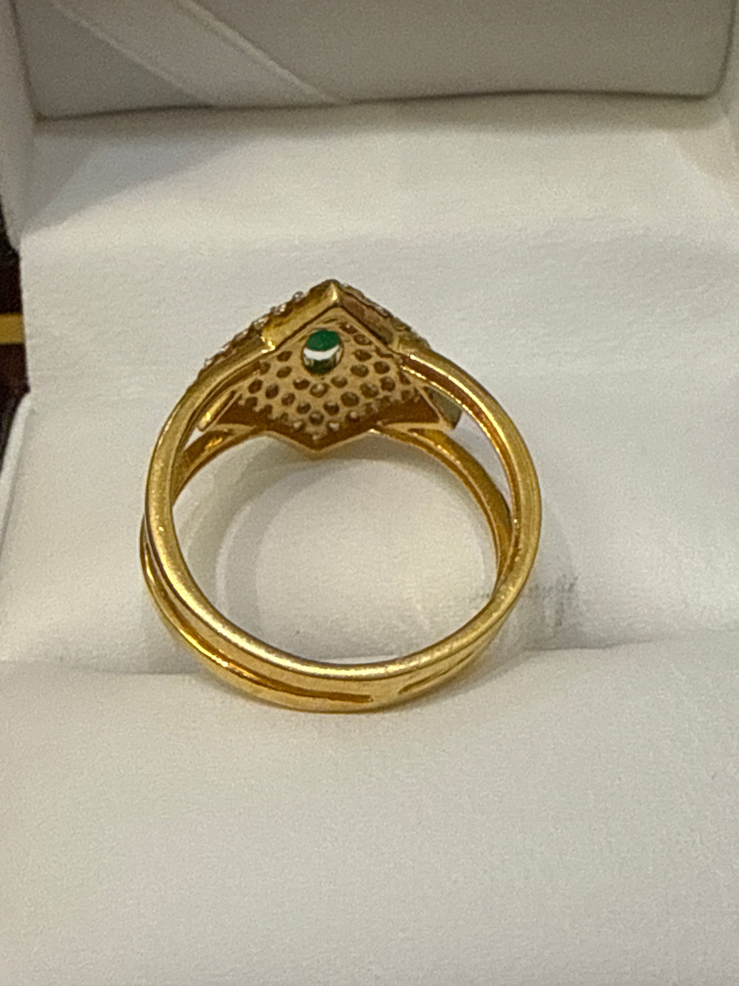 Ring 22K Gold Size6, Weight: 4.3g SKU:R135w