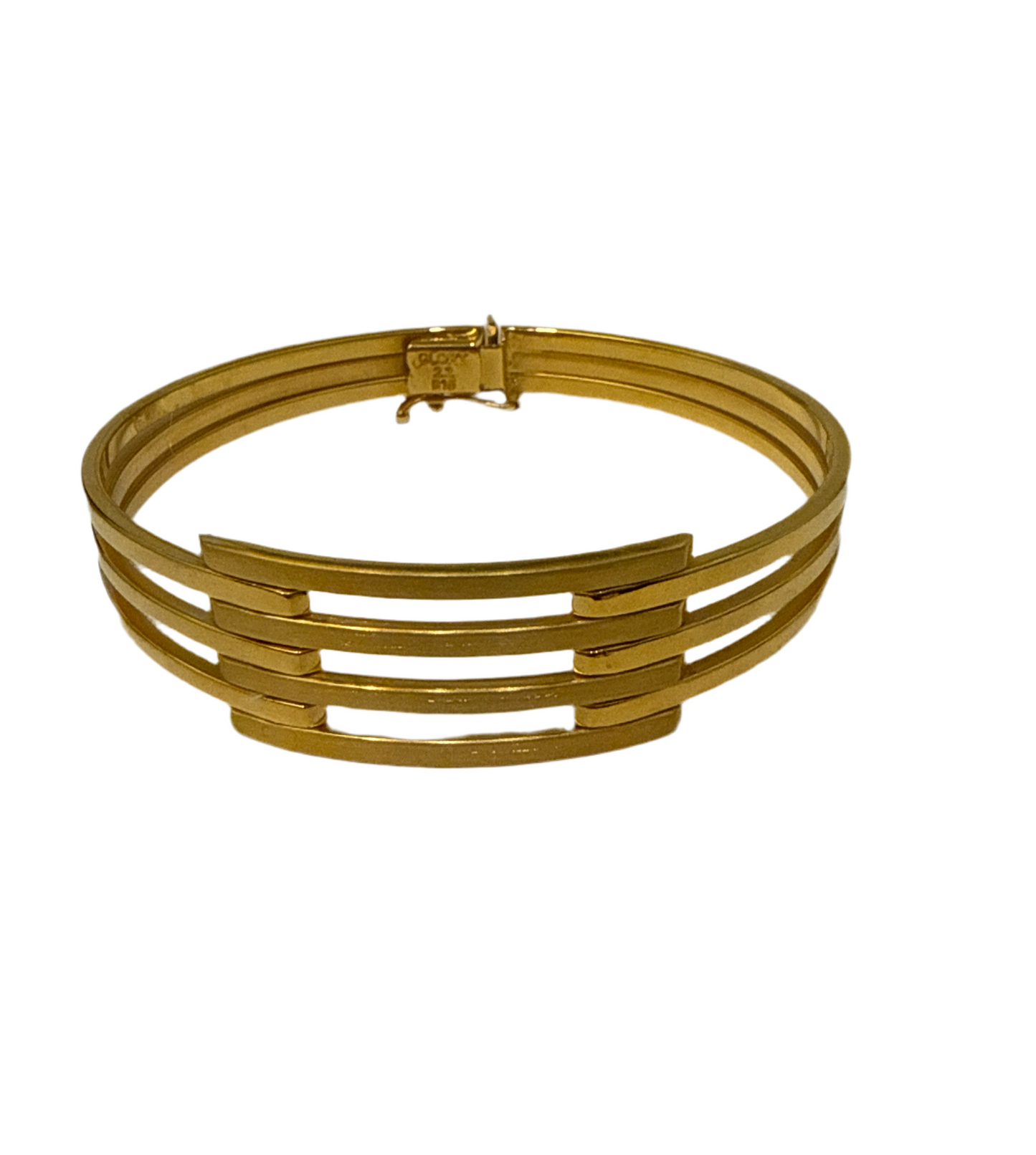 Designer Inspired BRACELET but only Better. Truly a Timeless Piece in 22K Yellow Gold Easy on - 19.0g SKU:BR0043BB.