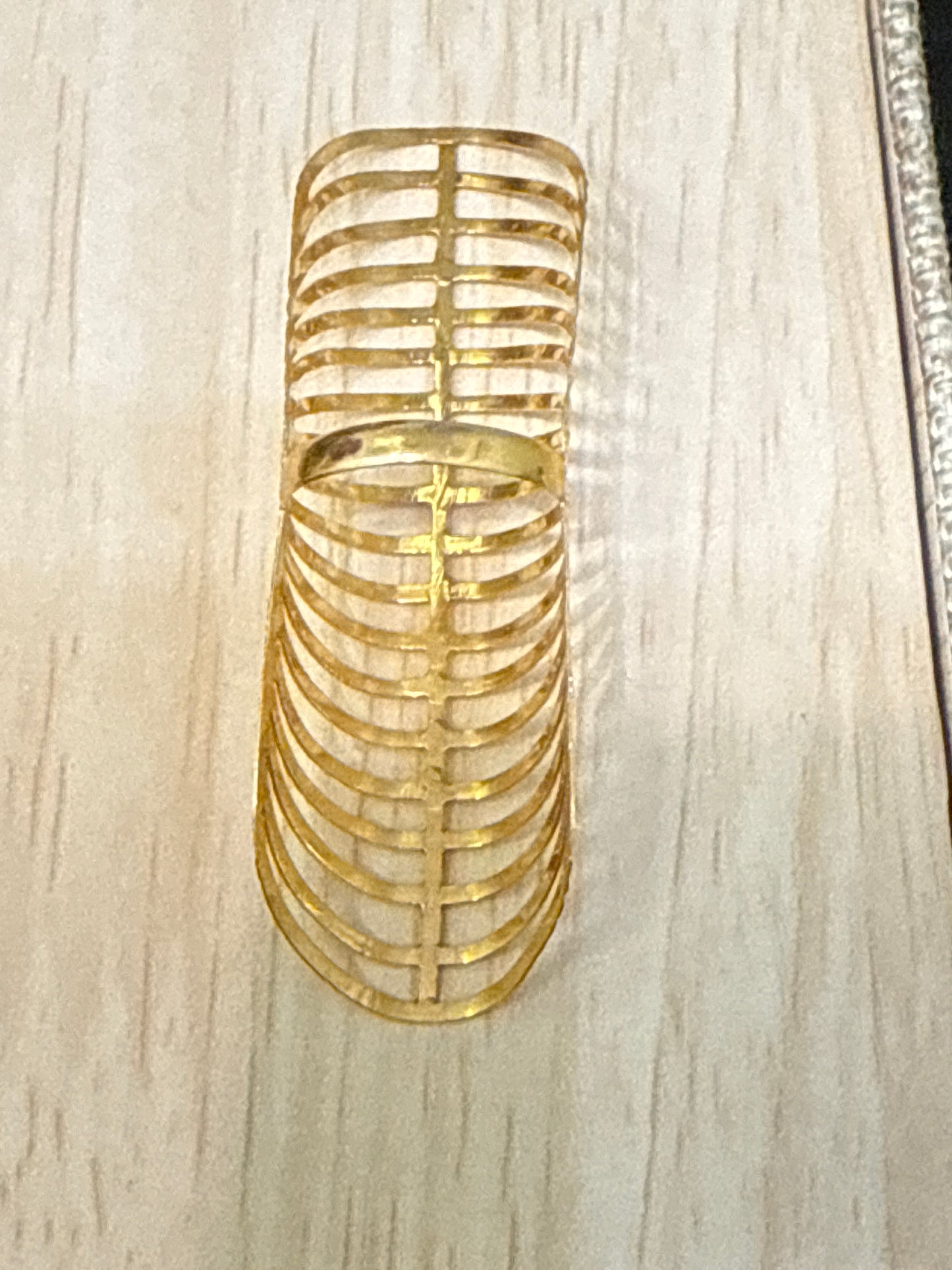 Elegant Romantic Princess Party Ring Perfect for weddings 22K Gold Size 8.75, 3.6g SKU: R0250W