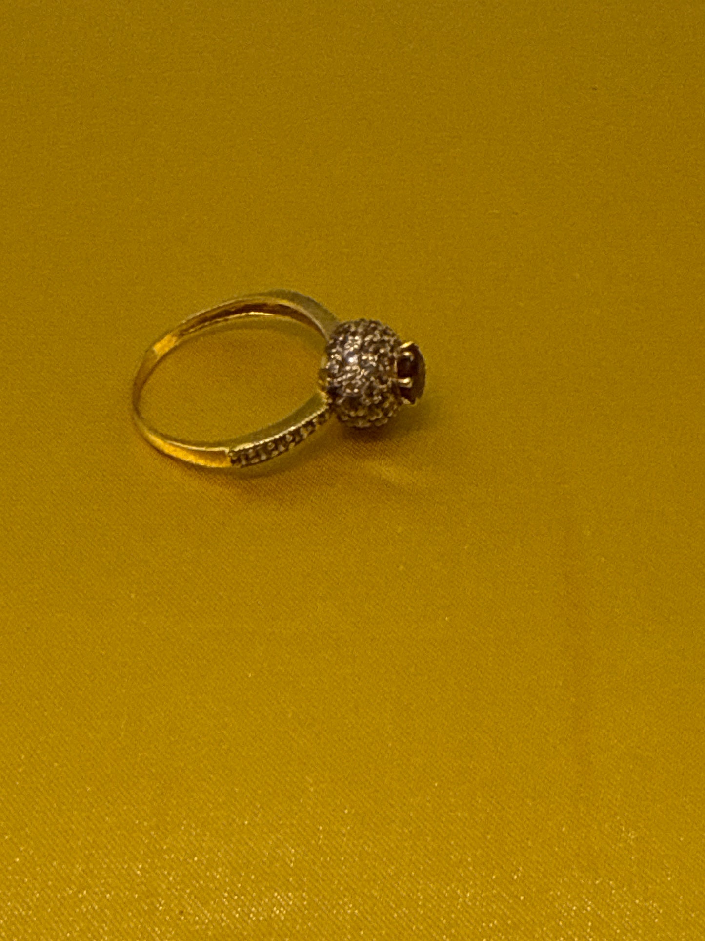 Elegant Designer Inspired Ring with a Modern Twist with 1.15 CT Ruby, 1.0 CT Spinel in 22K Gold Size 10.75, 4.5g SKU: R0202W