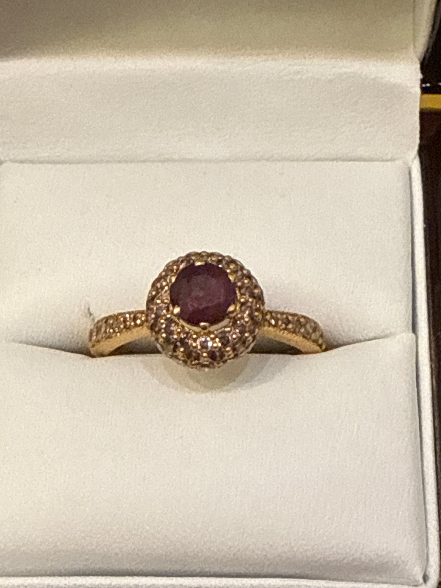 Elegant Designer Inspired Ring with a Modern Twist with 1.15 CT Ruby, 1.0 CT Spinel in 22K Gold Size 10.75, 4.5g SKU: R0202W