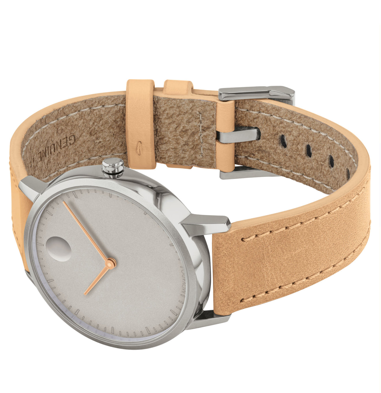 Movado BOLD 41mm Quartz Dark Gunmetal Ion-Plated Stainless Steel Unisex Watch Used