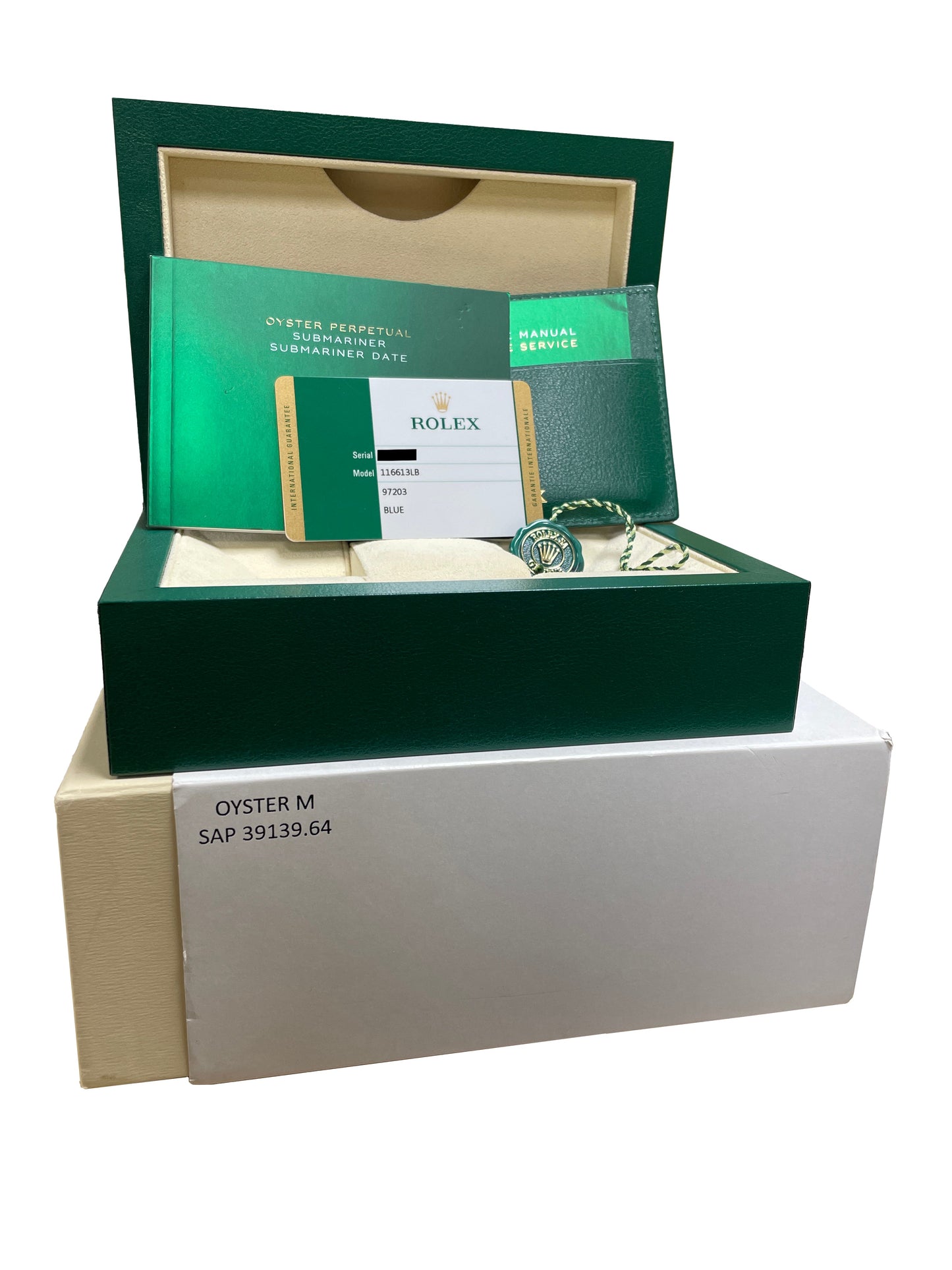 Rolex Submariner Date
41mm Two tone Sub Bluesy (Blue) New 39139.64