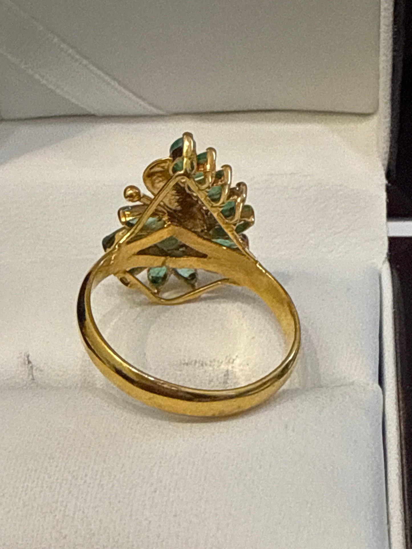 Gemstone Ring 22K Gold Size7 , Weight: 3.5g SKU:RW099