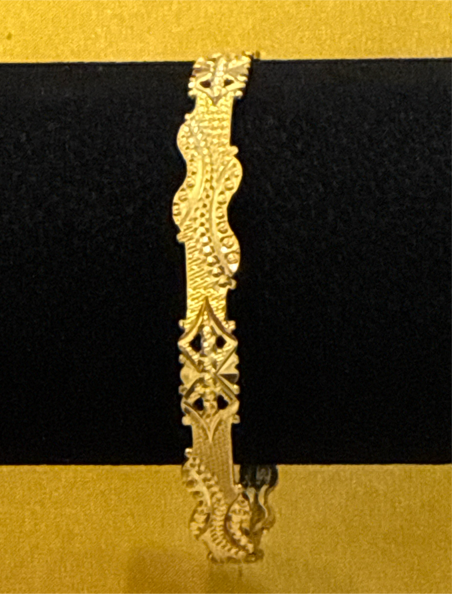 22K Gold Handmade 2 Bangles set 45.2g Size 2.8 SKU: BA004S