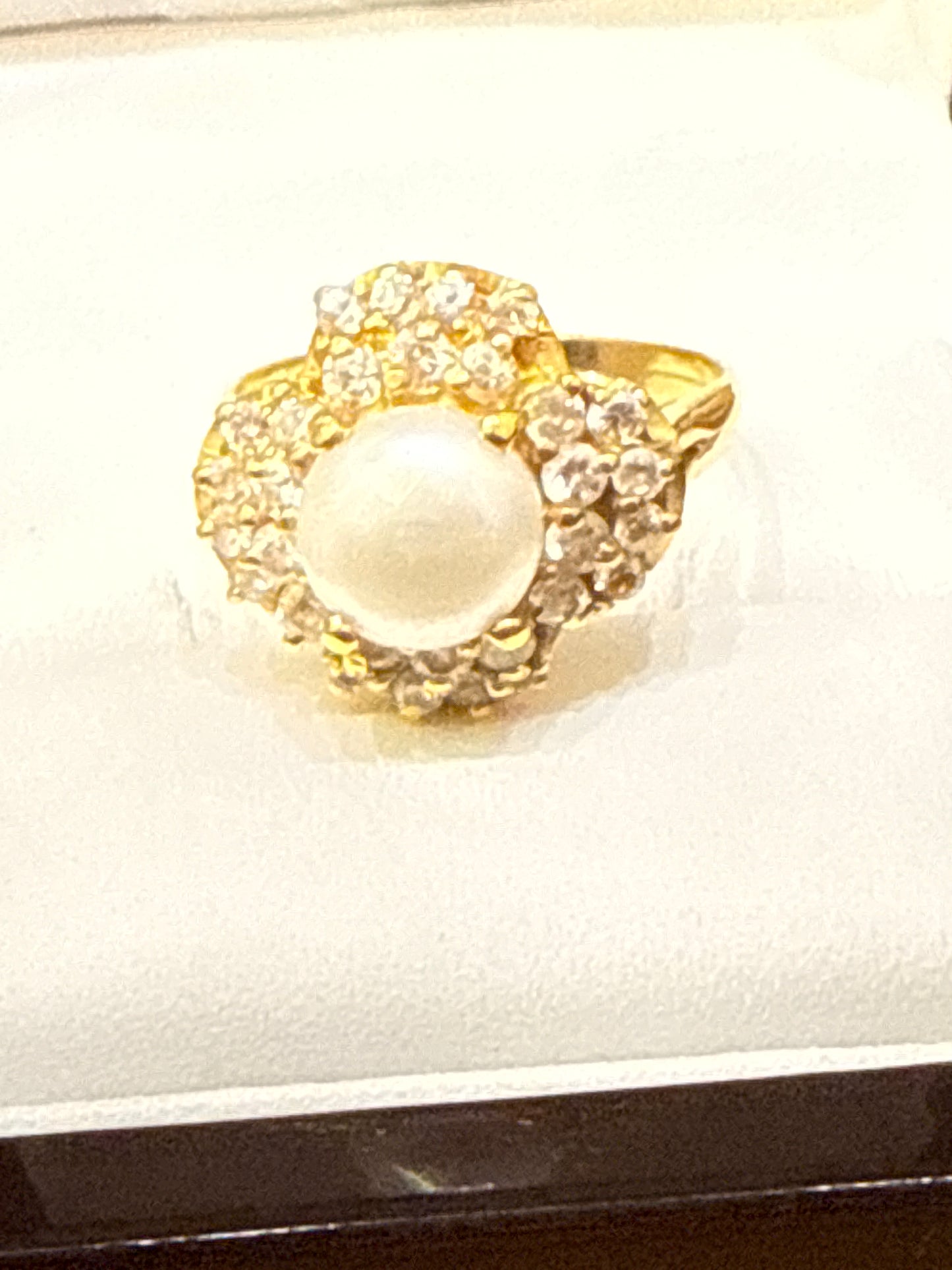(Copy) Ring 22K Gold 8Size, Weight: 7-1g  SKU:R130w