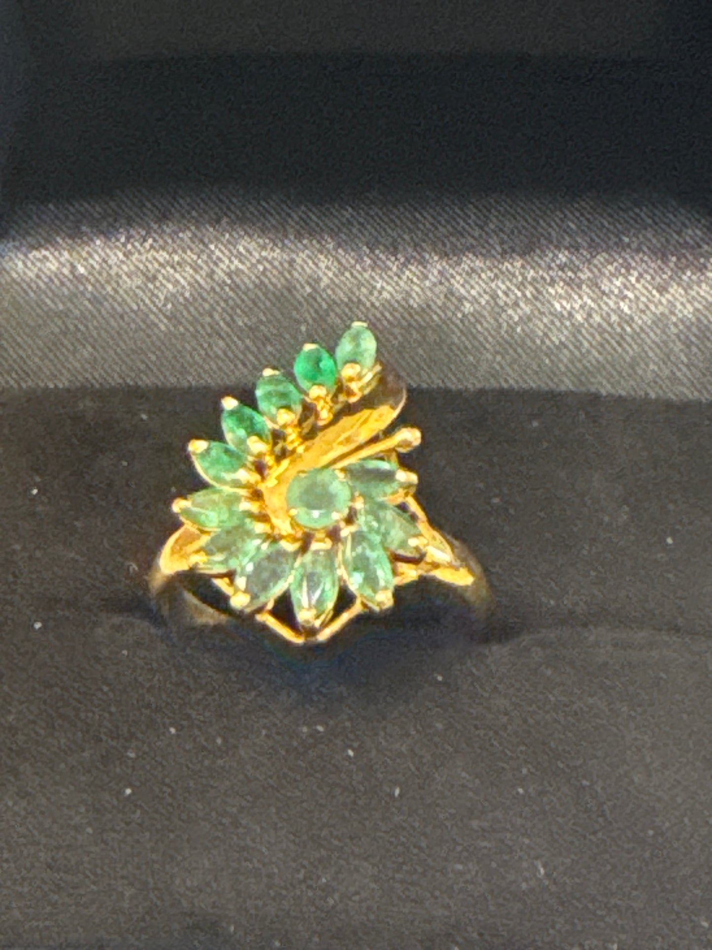 Gemstone Ring 22K Gold Size7 , Weight: 3.5g SKU:RW099