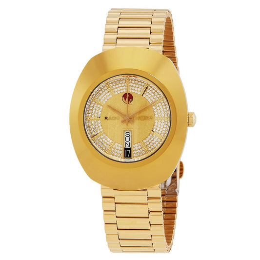 Rado Gold Watch The Original Automatic with Crystals with Month
35.0 mm, Automatic, 67g