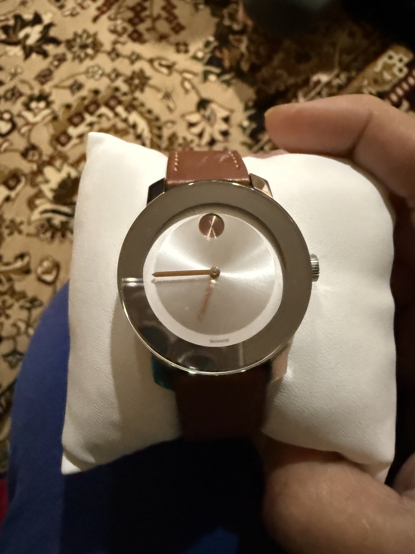 Movado 3600442 Men's Bold Grey Dial Quartz Watch